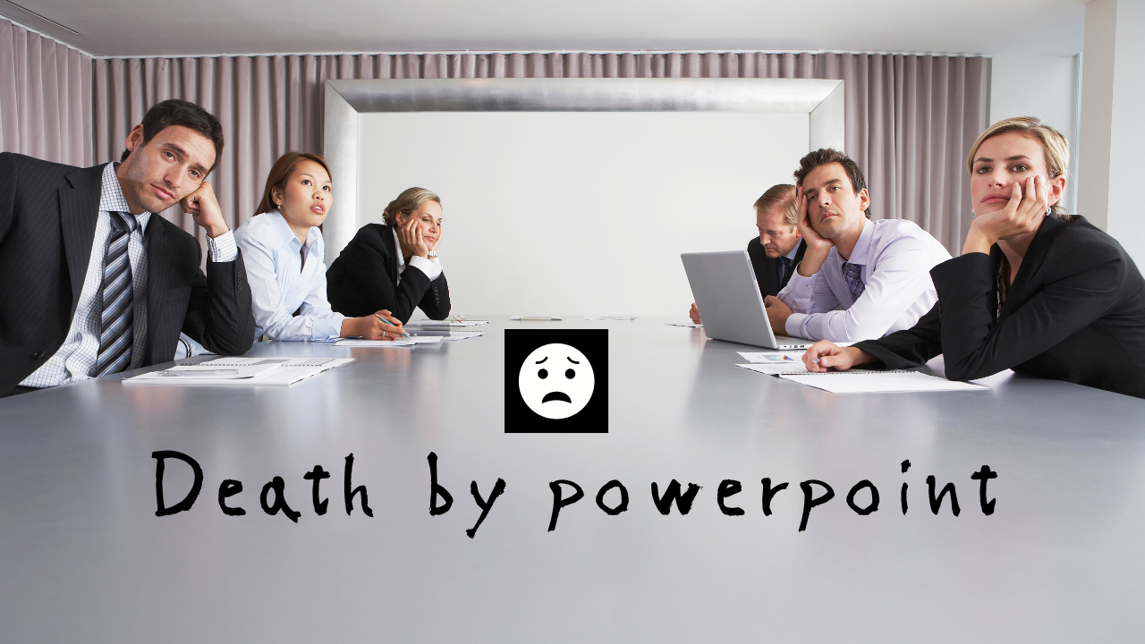 Death by PowerPointは世界の常識