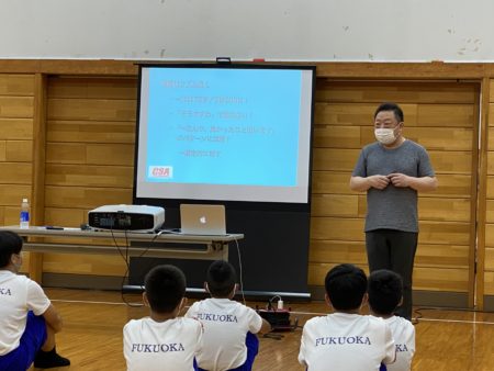 福岡県タレント発掘事業でのメディア対応研修